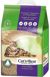 Cat's Best Smart Pellets Holzstreu für Katzen unparfümiert - 2 x 20 l – Bild 1 von 8