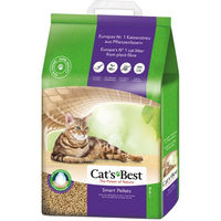 Produktbild von Cat's Best Smart Pellets Klumpstreu für Katzen aus pflanzlichen Holzfasern 5 l - 2,5 kg