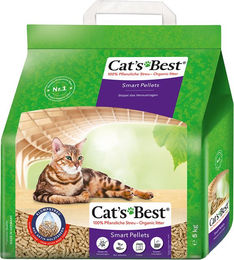 Cat's Best Smart Pellets Pflanzliche Klumpstreu für Katzen 10 l (5 kg) - 5 kg – Bild 1 von 8