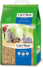 Cat's Best Universal Katzen- und Kleintierstreu aus pflanzlichen Fasern 20 l (11 kg) - 20 l – Bild 1 von 10