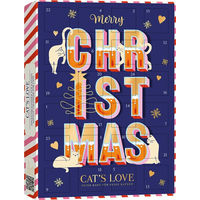 Produktbild von Cat's Love Adventskalender Gefriergetrocknete Leckerlis für Katzen 48 g