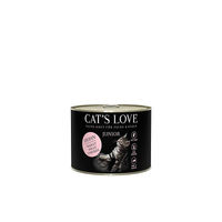 Produktbild von Cat's Love Katzen Nassfutter Junior Huhn Getreidefrei 6 x 200 g - 6 x 200 g