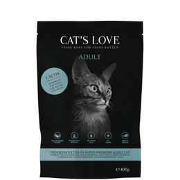 Cat's Love Katzen Trockenfutter Adult Lachs Getreidefrei 400g - 400 g – Bild 1 von 5
