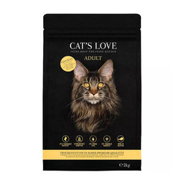Cat's Love Katzen Trockenfutter Geflügel Adult Getreidefrei 2 kg - 4 x 2 kg – Bild 1 von 7