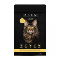 Produktbild von Cat's Love Katzen Trockenfutter Geflügel Adult Getreidefrei 2 kg - 4 x 2 kg