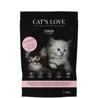 Produktbild von Cat's Love Katzen Trockenfutter Junior Geflügel mit hohem Fleischanteil 400g - 400 g