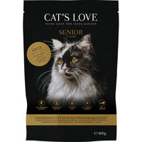 Produktbild von Cat's Love Katzen Trockenfutter Senior Ente getreidefrei 400g - 400 g