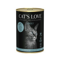 Produktbild von Cat's Love Katzenfutter Fisch Pur für erwachsene Katzen getreidefrei 6x400g