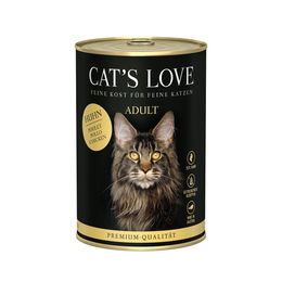 Cat's Love Katzenfutter Huhn Pur Getreidefrei für erwachsene Katzen 6x400g – Bild 1 von 2