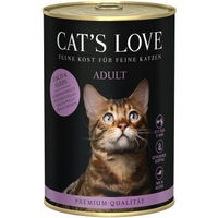 Produktbild von CAT'S LOVE Nassfutter für Katzen Adult Fisch und Huhn mit hohem Fleischanteil 6x400 g - 6 x 400 g
