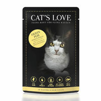 Produktbild von Cat's Love Nassfutter Huhn Pur Stückchen in Gelee für Katzen Adult 12 x 85 g - 12 x 85 g