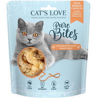 Produktbild von Cat's Love Pure Bites Gefriergetrocknete Riesengarnele für Katzen 25g - 25 g