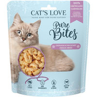 Produktbild von Cat's Love Pure Bites Gefriergetrocknetes Katzenleckerli Grönlandgarnele 30g - 30 g