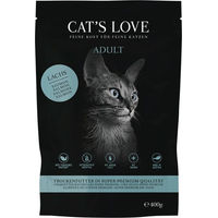 Produktbild von CAT'S LOVE Trockenfutter Adult Lachs Getreidefrei 2kg - 4 x 2 kg