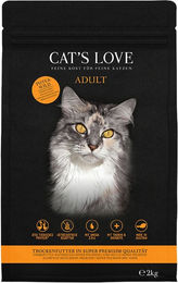 Cat's Love Trockenfutter Adult Pute & Wild für Katzen 2kg - 2 kg – Bild 1 von 7