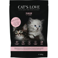 Produktbild von CAT'S LOVE Trockenfutter Geflügel Kitten mit hohem Fleischanteil 2kg - 4 x 2 kg