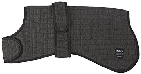 Produktbild von Catago Abschwitzdecke für Hunde aus Wolle in Grau 55 cm