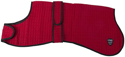 Produktbild von CATAGO Abschwitzdecke für Hunde aus Wolle in Rot 55 cm - 55 cm