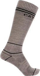 Produktbild von Catago Alyssa Reitsocken aus Wolle Unisex Beige Grau Größe 33/36