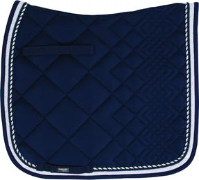 Produktbild von Catago Diamond Sattelunterlage für Pferde aus Polyester in Blau