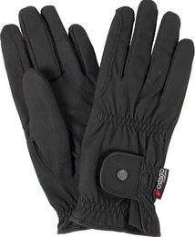 Produktbild von Catago Elite Reithandschuhe aus Kunstleder Schwarz Taille 7,5 Unisex