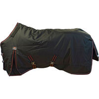 Produktbild von Catago Endurance 1680D Outdoordecke für Pferde in Schwarz mit 300g Füllung
