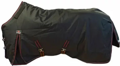 Catago Endurance 1680D Outdoordecke für Pferde mit 300g Füllung in Schwarz – Bild 1 von 2