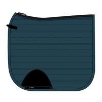Produktbild von Catago Equestrian Midnight Navy Schabracke Dressur Hybrid aus Polyester in Blau
