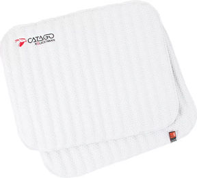 Produktbild von Catago FIR-Tech Bandagierunterlagen für Pferde Weiß Größe S 40 x 30 cm