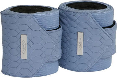 Produktbild von Catago FIR-Tech Gamaschen für Pferde Blau 2er Pack