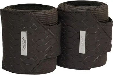 Produktbild von Catago FIR-Tech Gamaschen für Pferde Braun 2er Pack