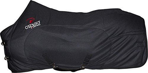 CATAGO FIR-TECH Healing Pferdedecke mit Keramikfüllung Schwarz 135 cm - 135 cm – Bild 1 von 7