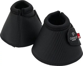 Catago FIR-Tech Hufglocken aus Neopren für Warmblut in Schwarz – Bild 1 von 3