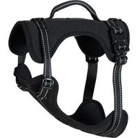 Produktbild von Catago FIR-Tech Hundegeschirr aus Neopren und Polyester Schwarz Größe L