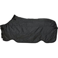 Produktbild von Catago FIR-Tech Outdoor-Pferdedecke aus Fleece in Schwarz