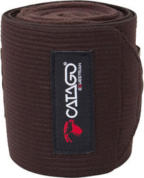 Produktbild von Catago Fleecebandagen Gamaschen für Pferde Braun