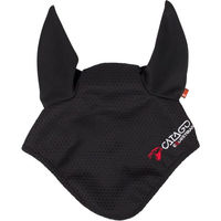 Produktbild von CATAGO Fliegenhaube FIR-Tech Healing Schwarz für Warmblut mit Keramik-Technologie
