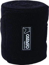 Produktbild von Catago Gamaschen aus Fleece für Pferde in Schwarz