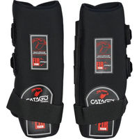 Produktbild von Catago Gamaschen für Pferde aus Neopren Schwarz XL