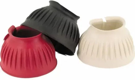 CATAGO Hufglocken aus Gummi für Pferde XL Rot – Bild 1 von 3