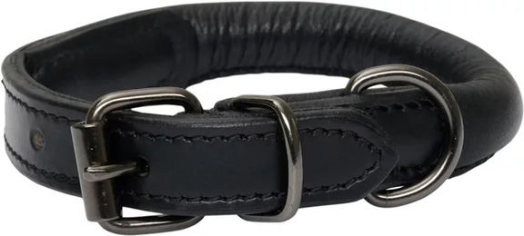Produktbild von Catago Hundehalsband aus Leder in Schwarz Größe S