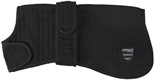 Produktbild von Catago Hundekühler Teppich Schwarz Größe Small