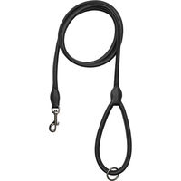 Produktbild von Catago Hundeleine aus Leder in Schwarz 200 cm