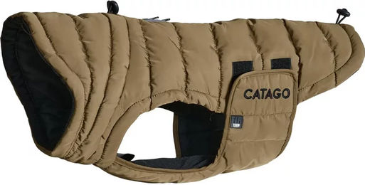 Produktbild von Catago Hundemantel FIR-Tech braun wasserabweisend aus Polyester