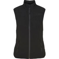 Produktbild von Catago Hybrid Reitjacke für Damen ärmellos wasserabweisend schwarz Größe L