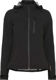 Produktbild von Catago Hybrid Reitjacke für Damen in Schwarz Größe M wasserabweisend