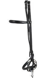 Produktbild von Catago Island Trensenzaum aus Leder mit Strass in Schwarz