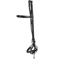 Produktbild von Catago Island Trensenzaum aus Leder mit Strass in Schwarz