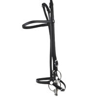 Produktbild von Catago Island Trensenzaum Classic aus Leder in Schwarz