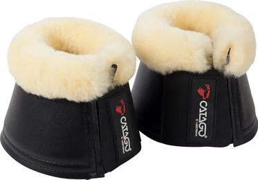 CATAGO Merino Gamaschen aus Neopren Schwarz für Warmblut – Bild 1 von 2